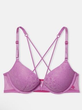 34DDD VICTORIA'S SECRET Sexy Tee Strappy Back Push-Up Bra